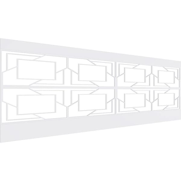 Ekena Millwork 32"H x 94 1/2"W Monument PVC Wainscot Paneling Kit WPK32X94MMT - main